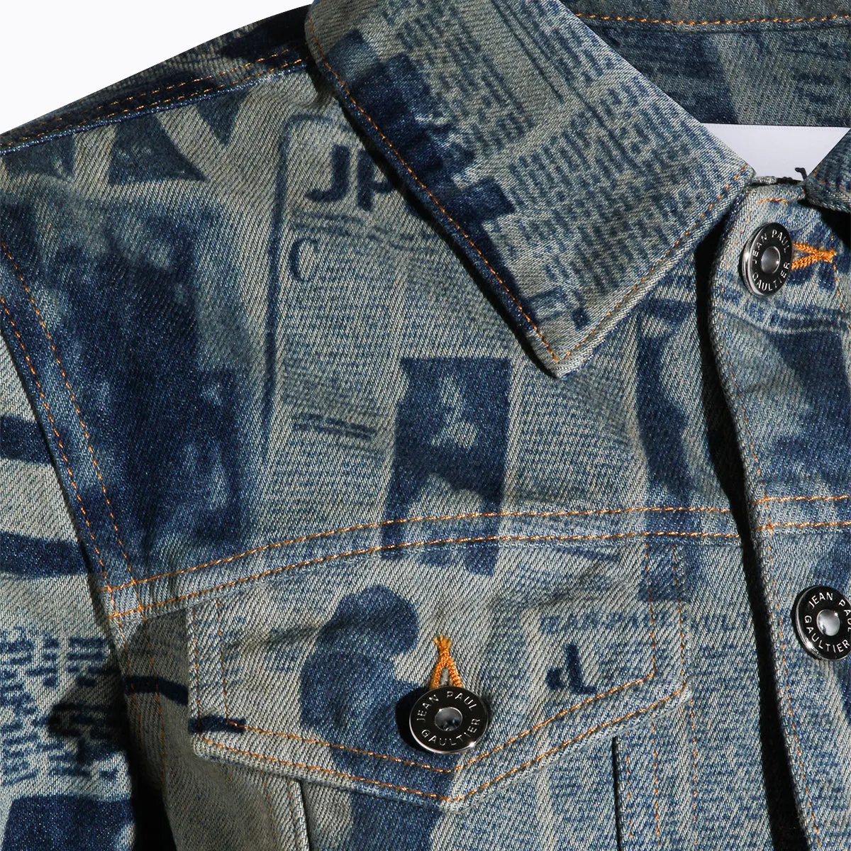 Jackets Indigo/Beige sold by Wanan Luxury product image thumbnail 4