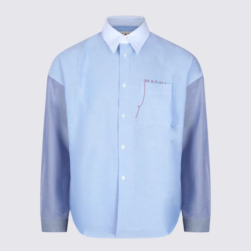 Shirts Blue And Green sold by Wanan Luxury