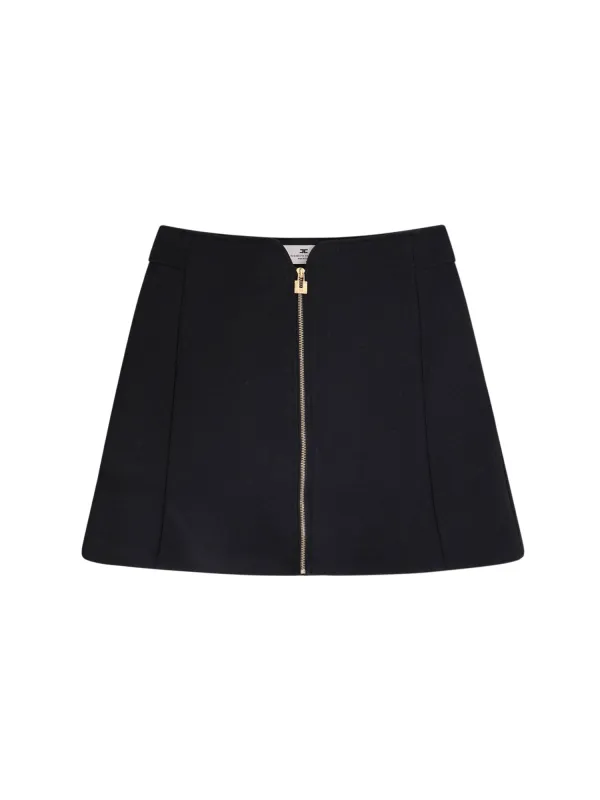 Daily Mini Skirt With Zip made by Wanan Luxury