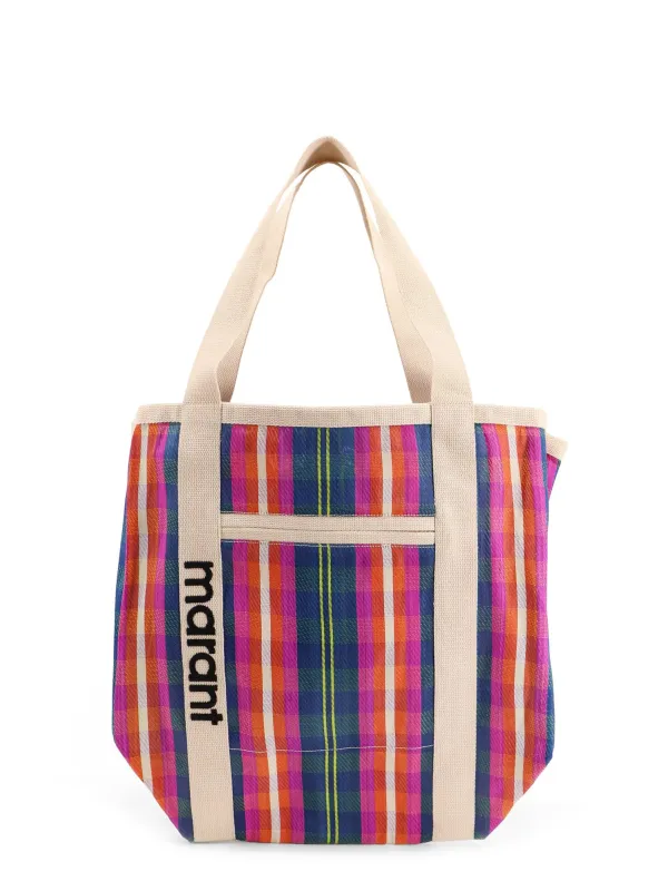 Darwen Nylon Shoulder Bag With Striped Pattern made by Isabel Marant