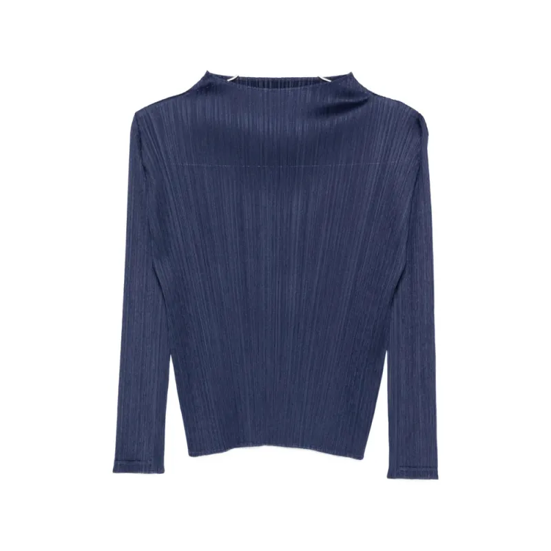 Shirts Blue made by Issey Miyake