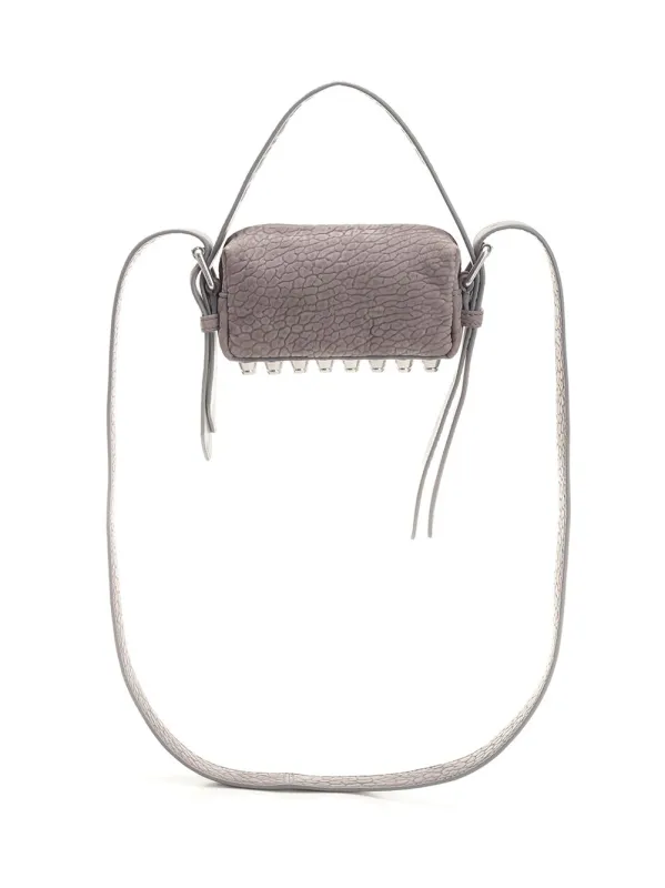 Ricco Mini Crossbody Bag Crossbody Bags Grey sold by Wanan Luxury