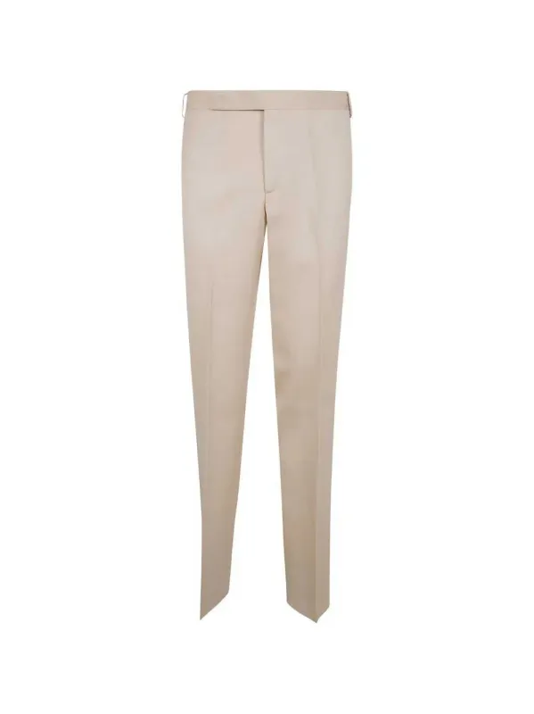 Men`S Drop Regular Trousers made by Lardini