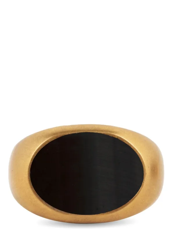 Stone Signet Jewelry Gold sold by Wanan Luxury