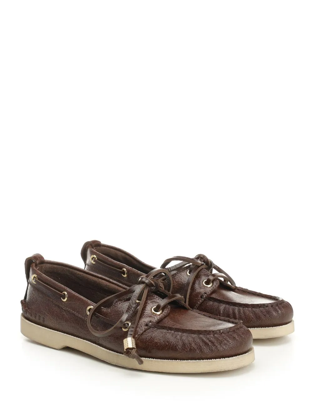 Boat Moccasin Scarpe Basse Brown sold by Wanan Luxury product image thumbnail 2