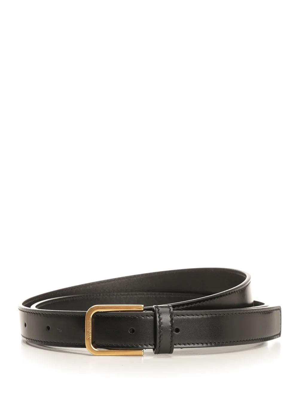 Minimalist Smooth Leather Belt Belts Black sold by Wanan Luxury