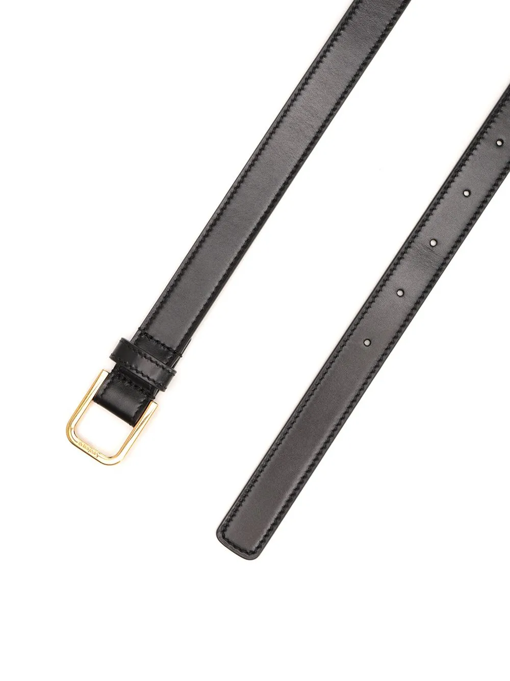 Minimalist Smooth Leather Belt Belts Black sold by Wanan Luxury product image thumbnail 2