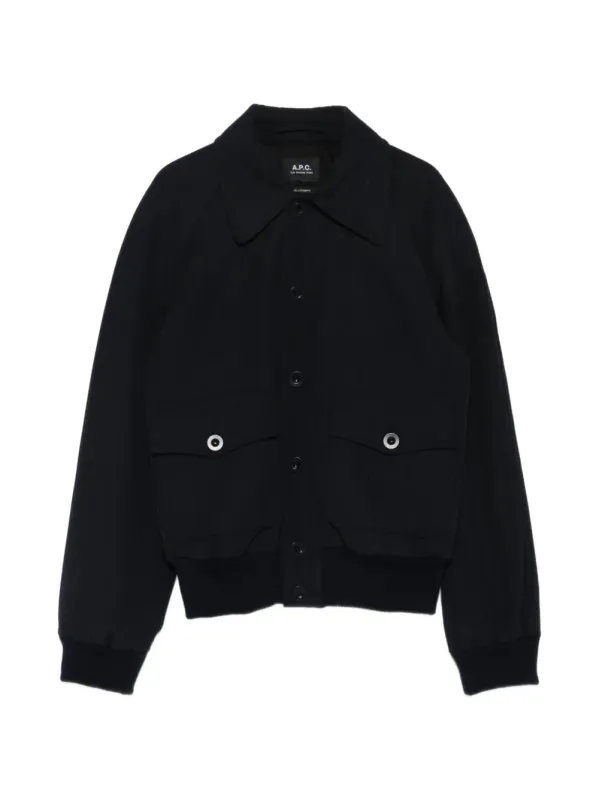 Boutonne Jacket With Raglan Sleeves made by A.P.C.