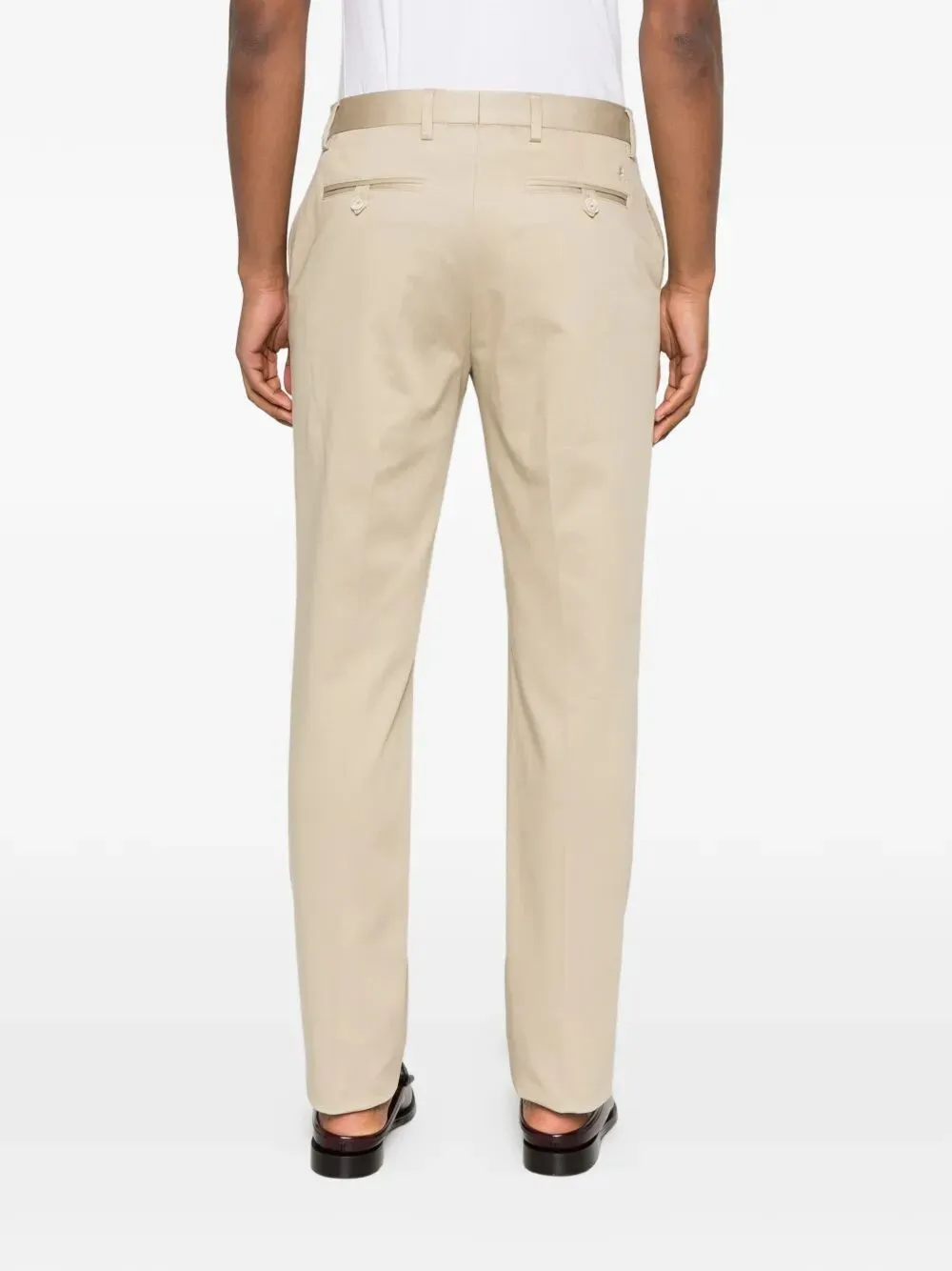 Roma Cotton Straight-Leg Trousers sold by Wanan Luxury product image thumbnail 3