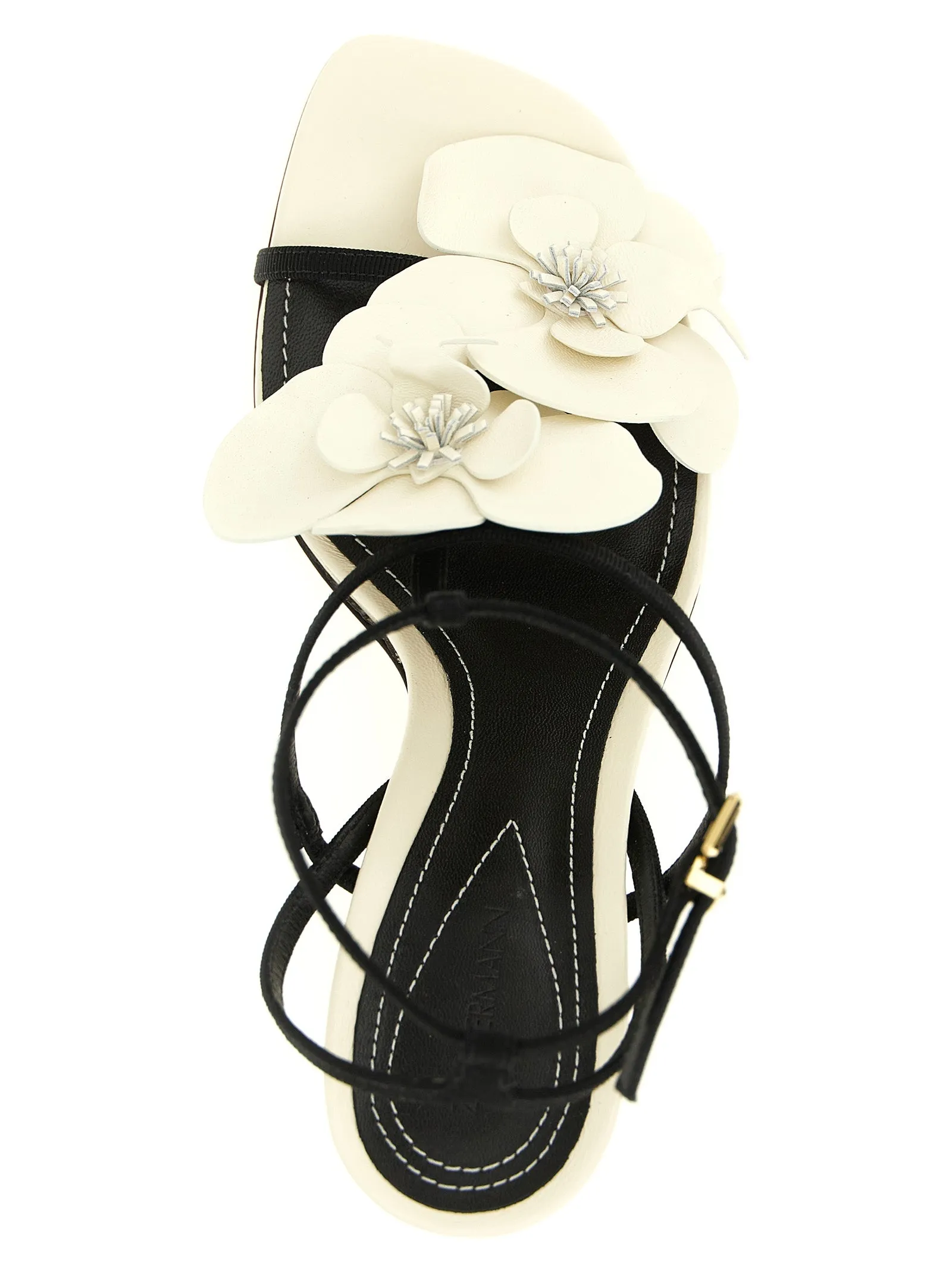 Orchid Sandals White/Black sold by Wanan Luxury product image thumbnail 5