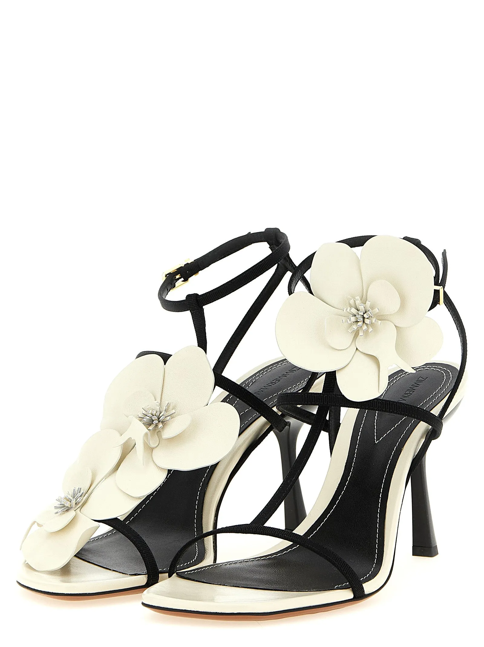 Orchid Sandals White/Black sold by Wanan Luxury product image thumbnail 2