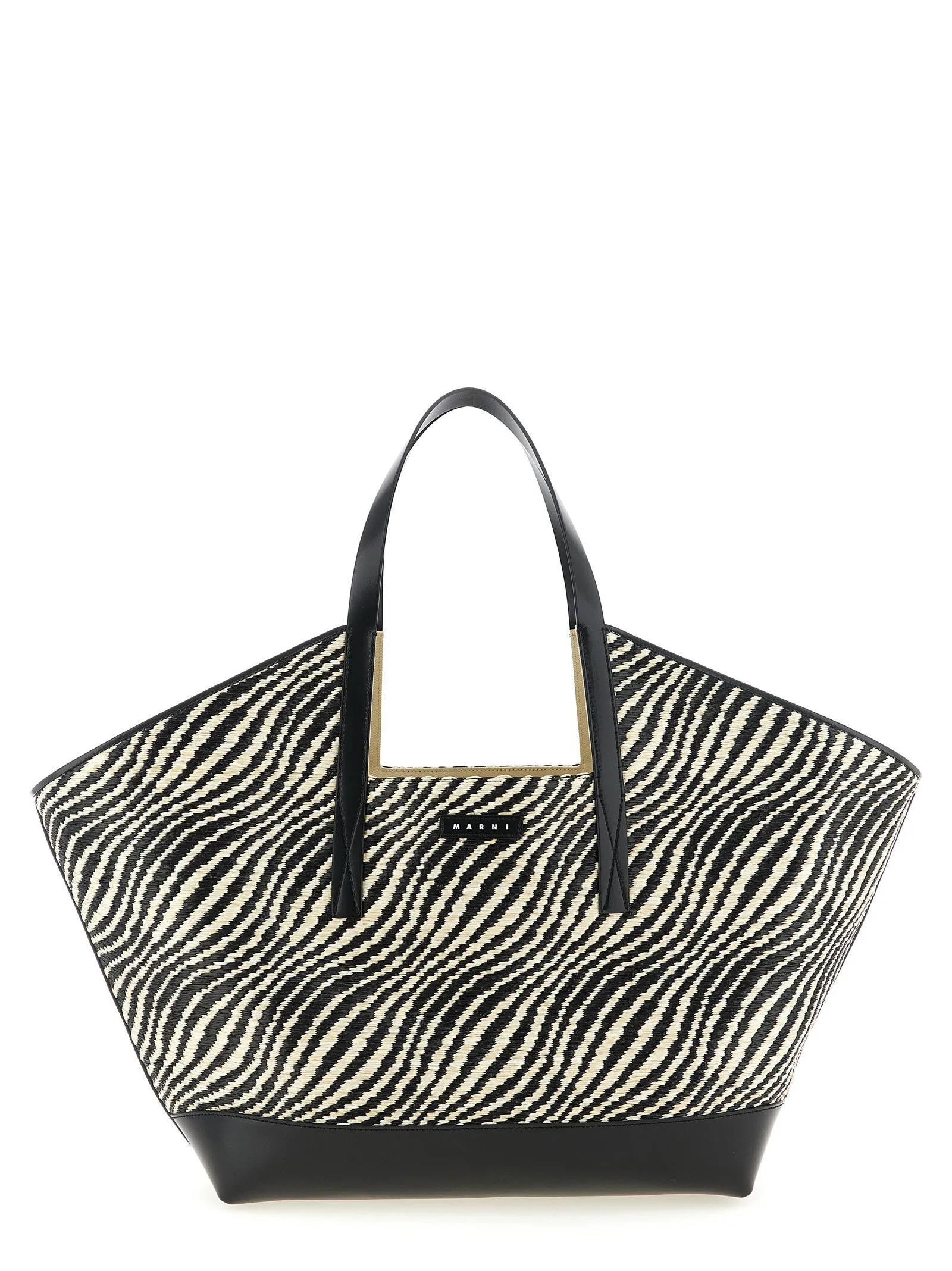 Waves Tote Bag Black sold by Wanan Luxury