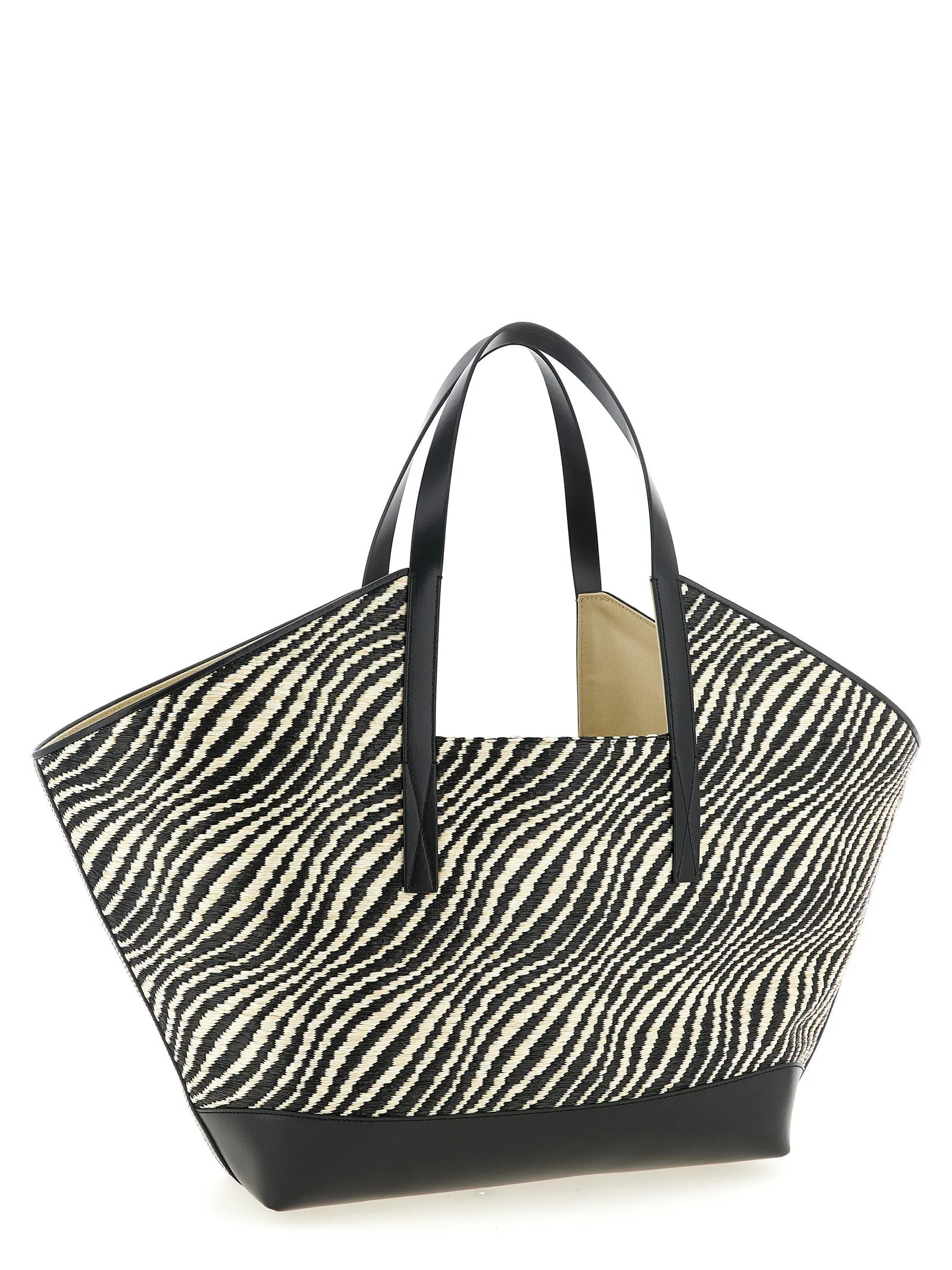 Waves Tote Bag Black sold by Wanan Luxury product image thumbnail 2