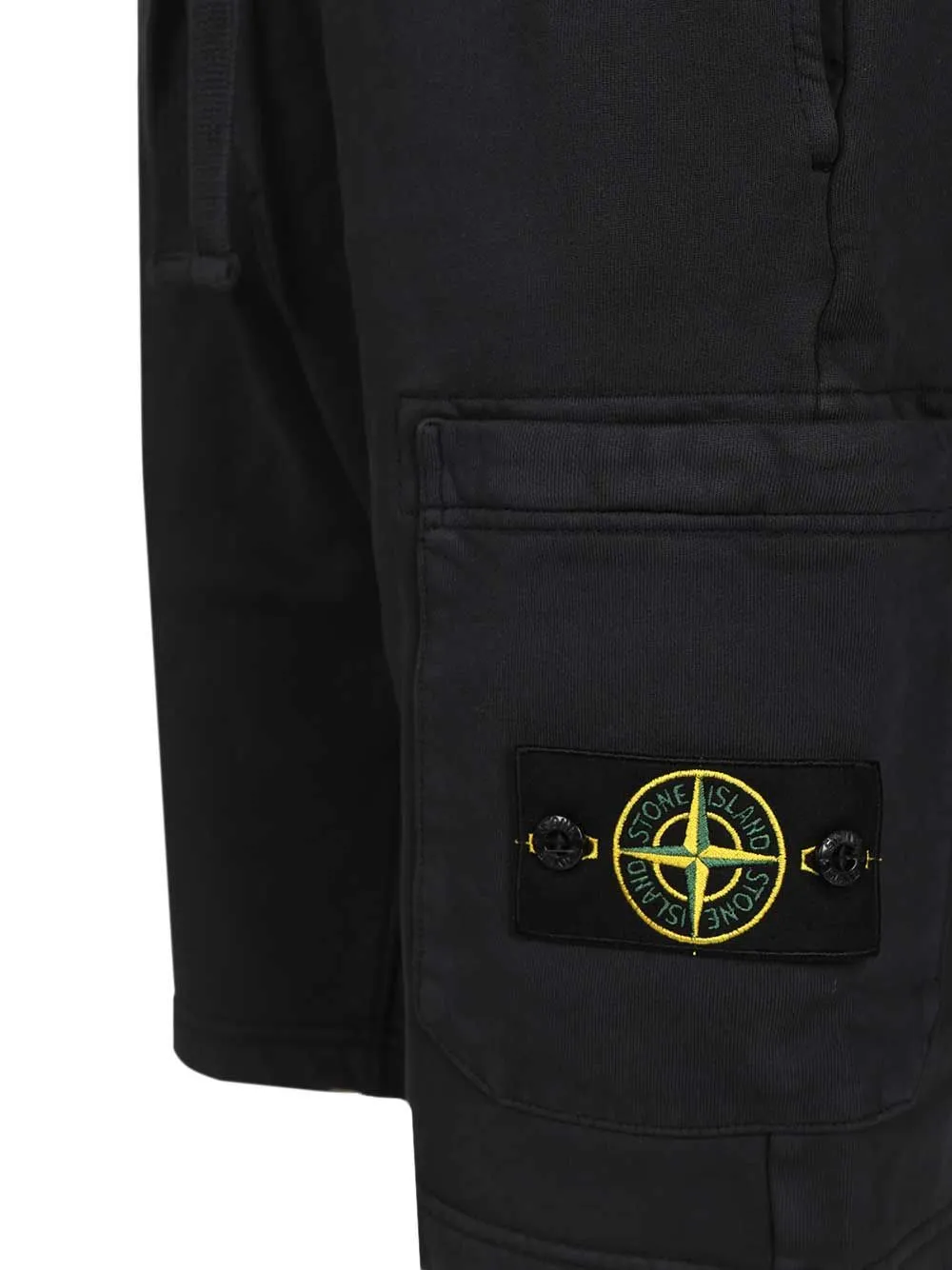 Organic Cotton Fleece Bermuda Shorts Trousers Blue sold by Wanan Luxury product image thumbnail 4