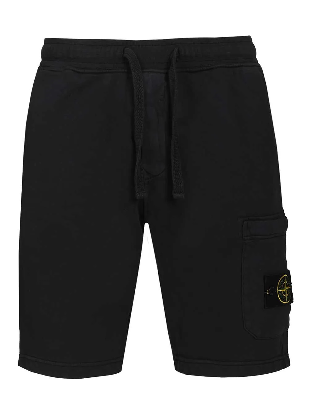 Organic Cotton Fleece Bermuda Shorts Trousers Blue sold by Wanan Luxury