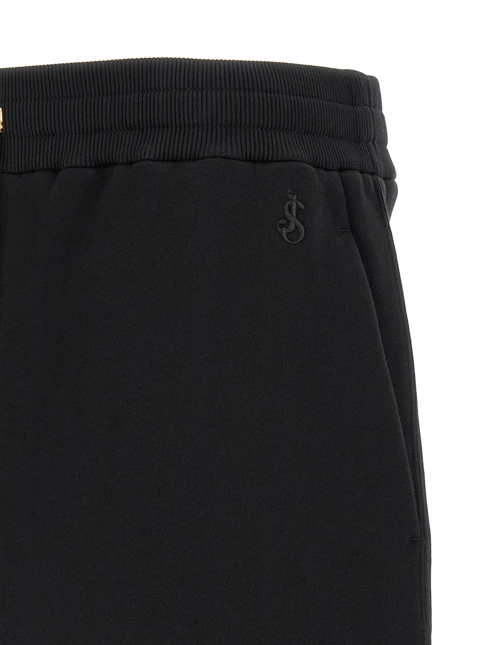 Embroidered Logo Bermuda Shorts Bermuda And Short Black sold by Wanan Luxury product image thumbnail 5