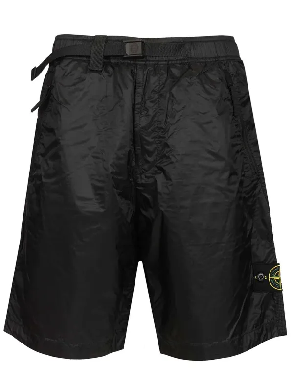 Ripstop Nylon Shorts Trousers Blue sold by Wanan Luxury