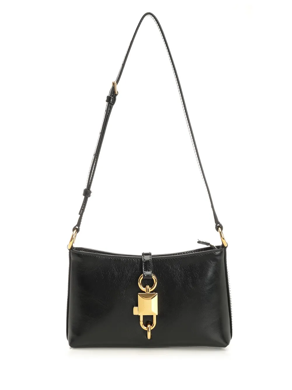 Lock Shoulder Bag Shoulder Bags Black sold by Wanan Luxury