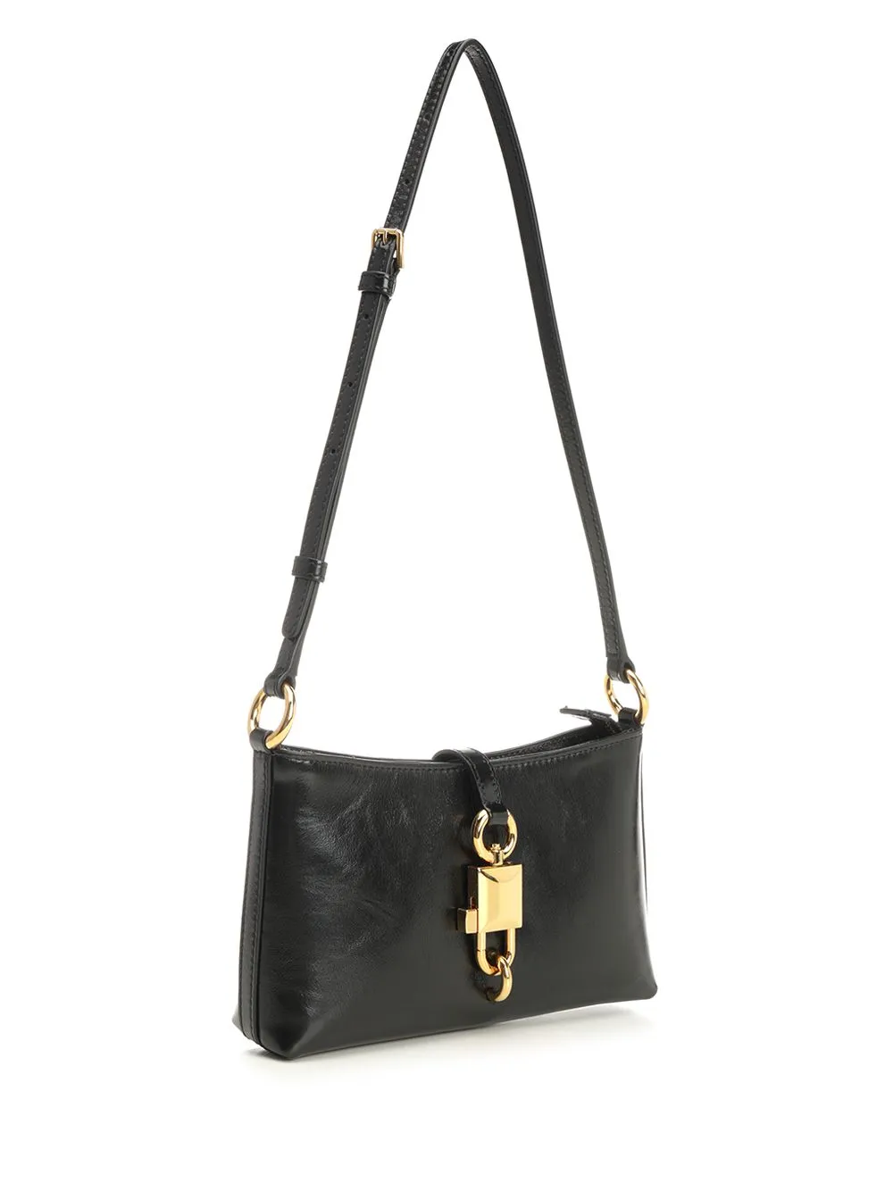 Lock Shoulder Bag Shoulder Bags Black sold by Wanan Luxury product image thumbnail 2