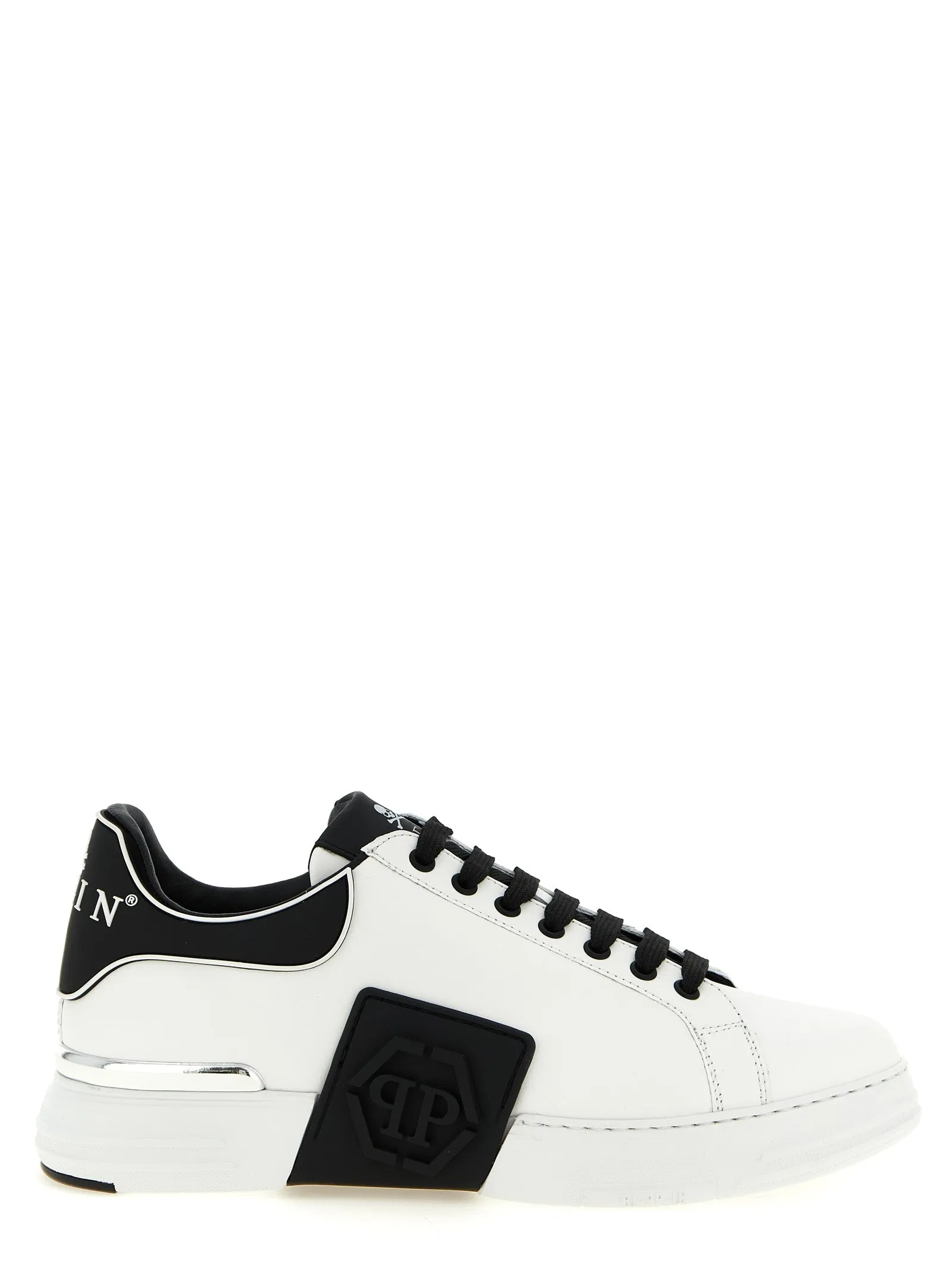 Phantom Kick$ Sneakers White/Black sold by Wanan Luxury