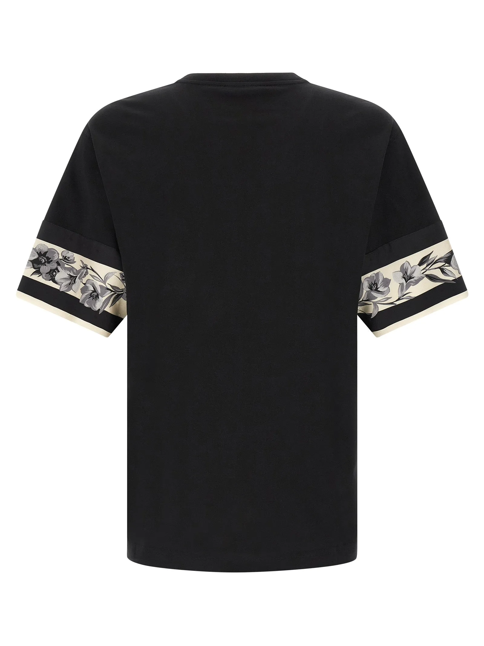Silk Detail T-Shirt Black sold by Wanan Luxury product image thumbnail 2