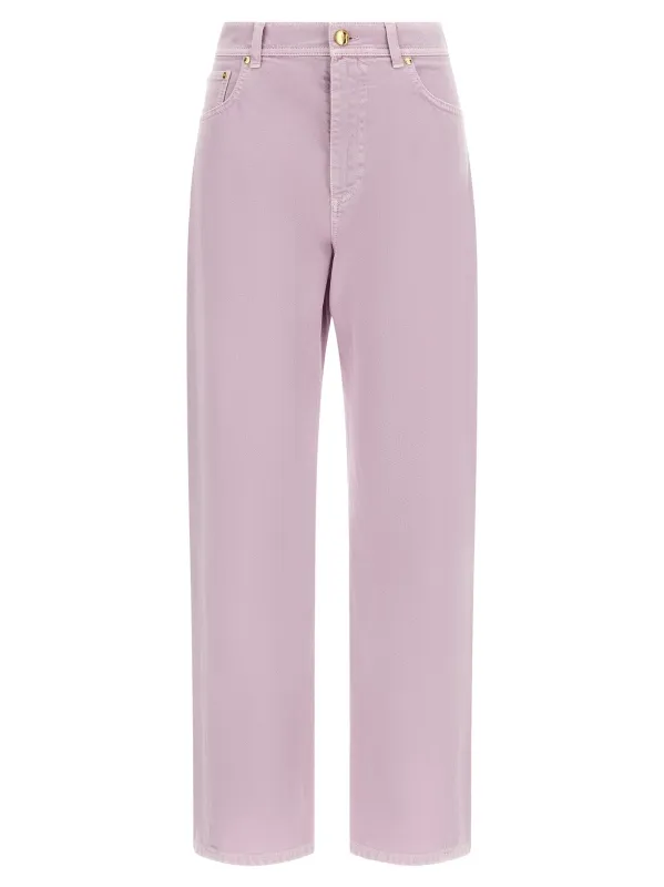 Elya Cut Jeans Pink made by Alberta Ferretti