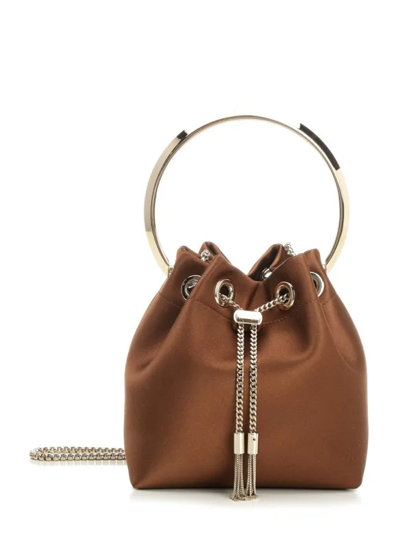 Bon Bon Handbags Brown made by Jimmy Choo