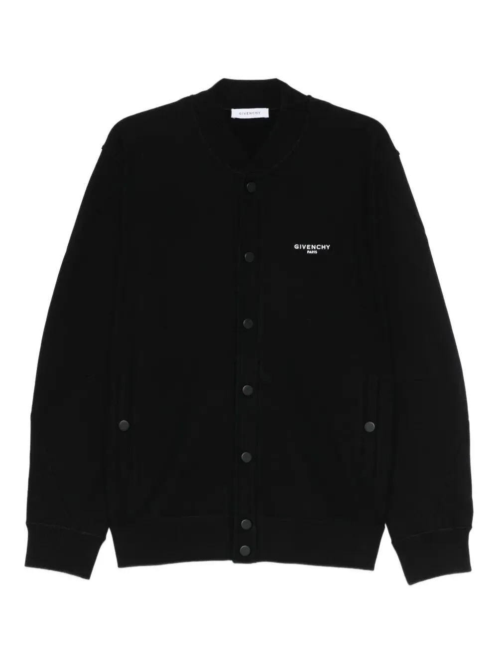 Couture Seam Fleece Cardigan With Givenchy Embroidery sold by Wanan Luxury
