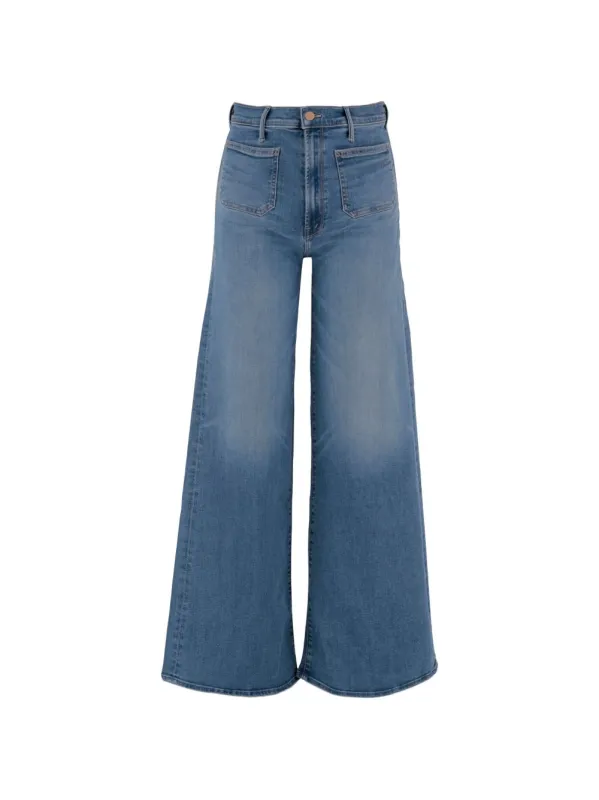 Flared Leg Denim Jeans sold by Wanan Luxury