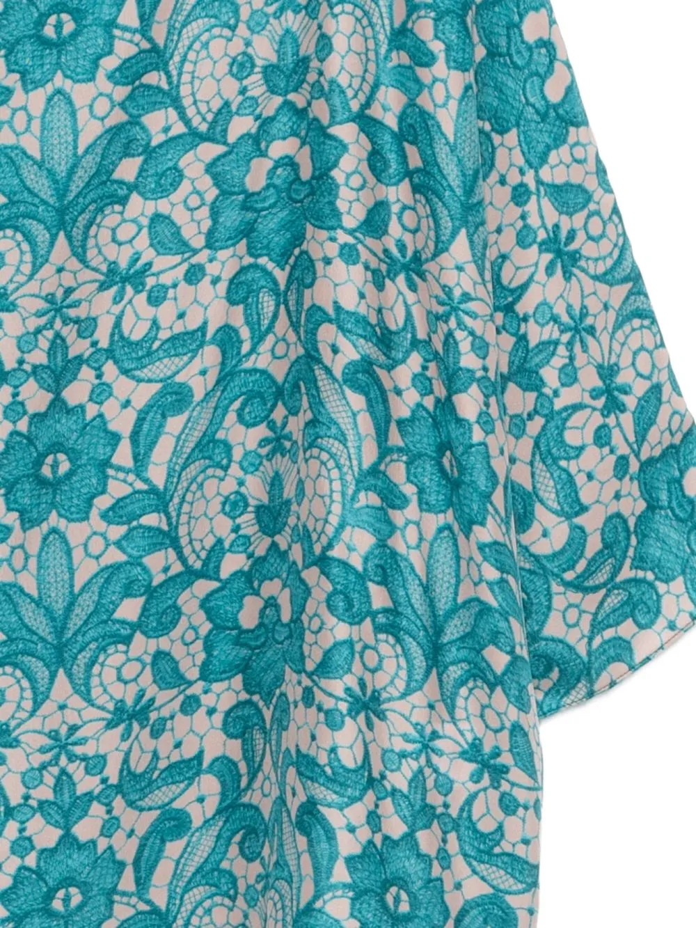 Laura Printed Silk Blouse sold by Wanan Luxury product image thumbnail 2