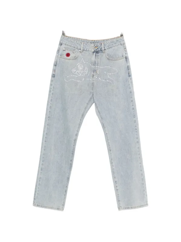 Crystal Running Dog Denim Jeans made by Billionaire Boys Club