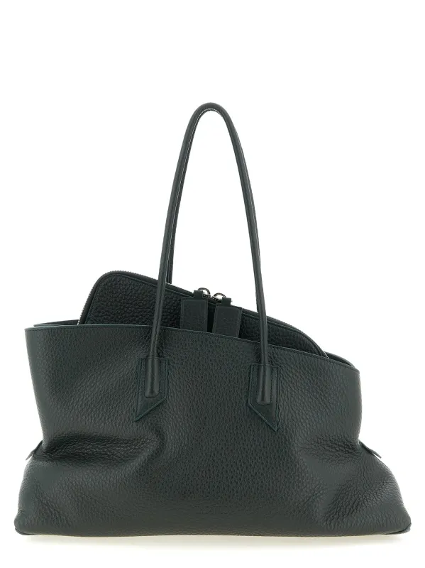 La Passeggiata Medium Shoulder Bags Green sold by Wanan Luxury