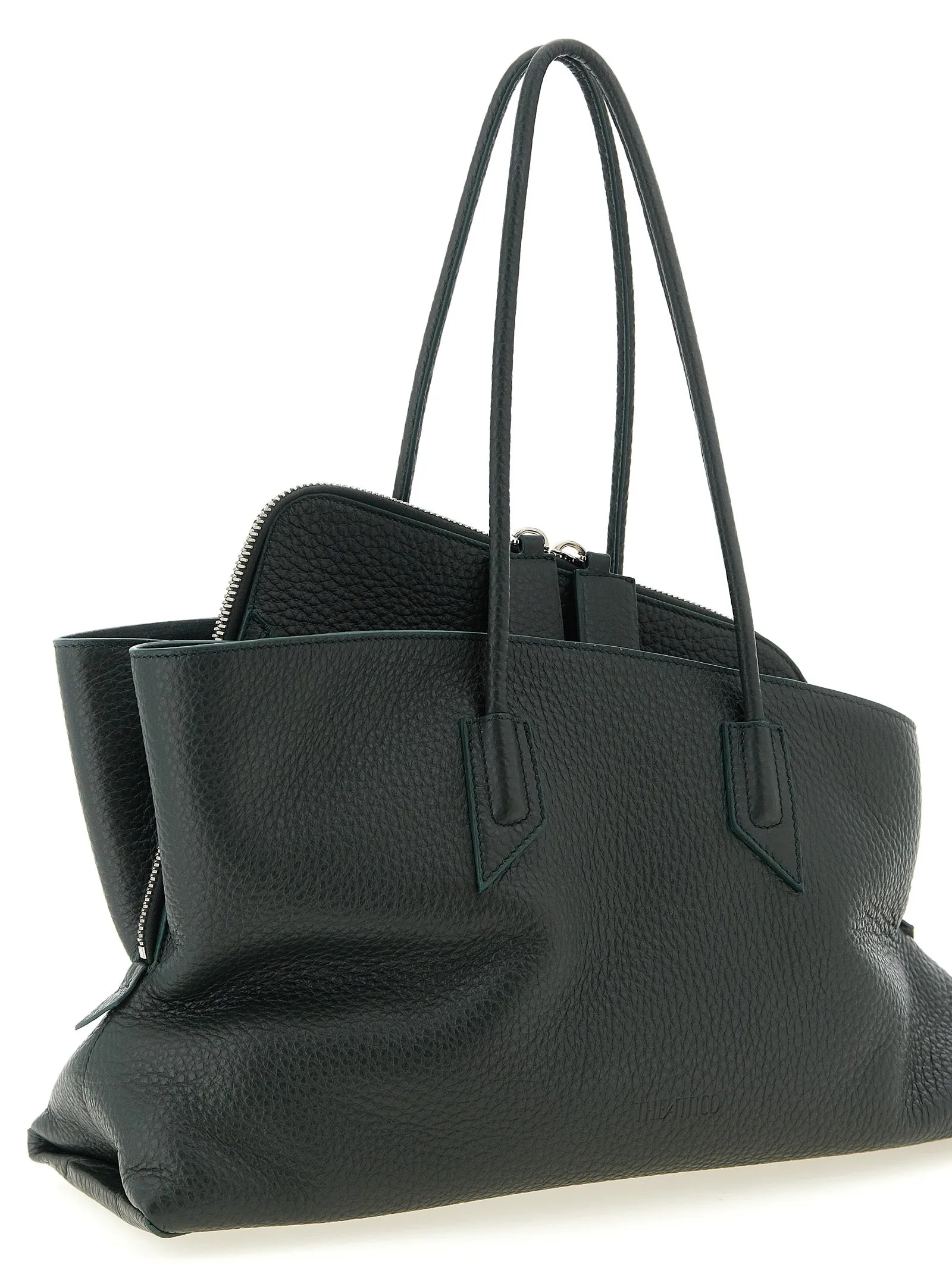 La Passeggiata Medium Shoulder Bags Green sold by Wanan Luxury product image thumbnail 3
