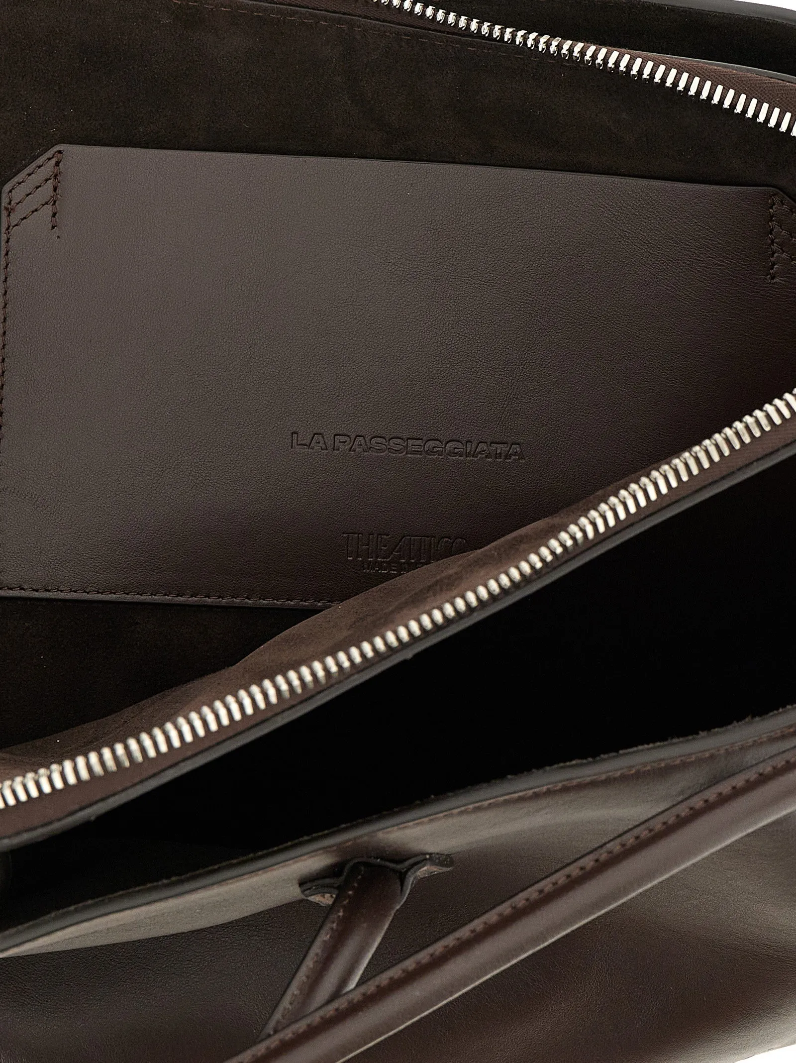 La Passeggiata Medium Shoulder Bags Brown sold by Wanan Luxury product image thumbnail 4