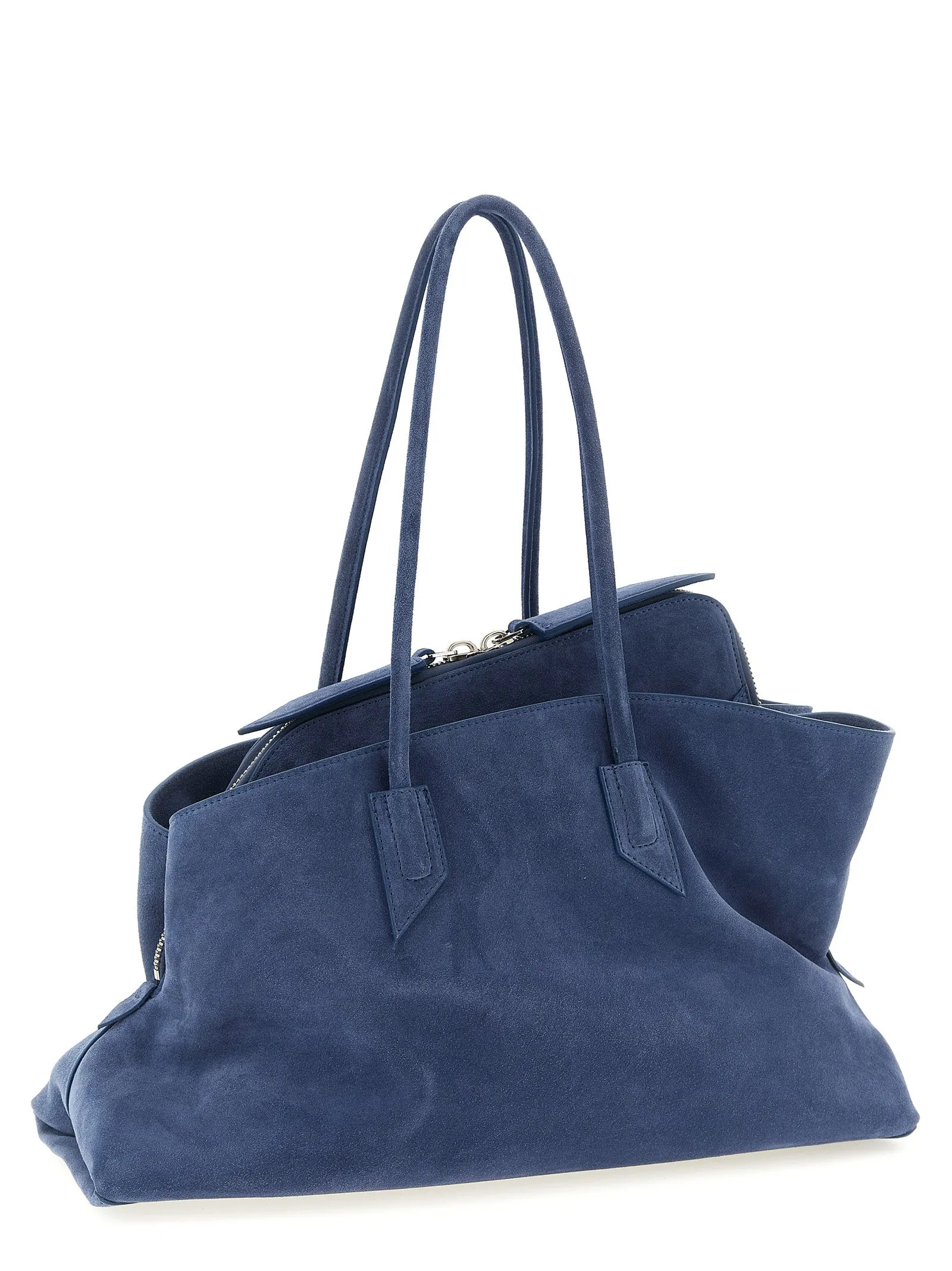 La Passeggiata Medium Shoulder Bags Blue sold by Wanan Luxury product image thumbnail 2