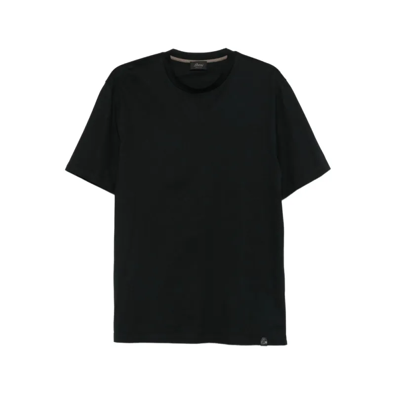 T Shirts Black made by Brioni