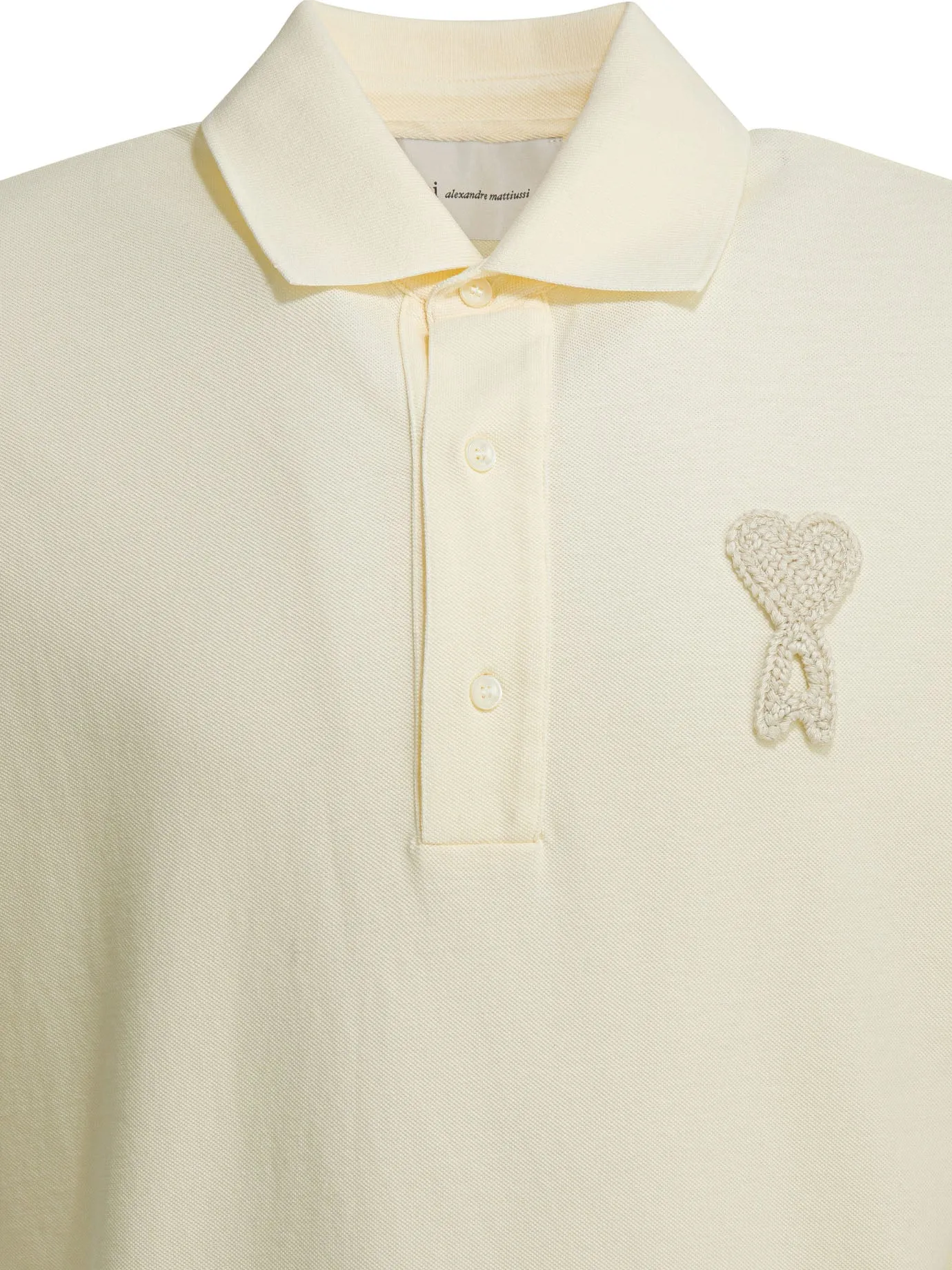 Polo Shirt With Buttons And Logo Polo Shirts White sold by Wanan Luxury product image thumbnail 3