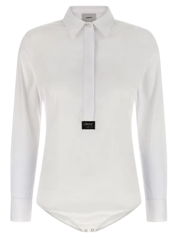 Shirt Bodysuit Tops White sold by Wanan Luxury