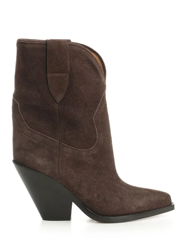 Leyane Boots Brown made by Isabel Marant