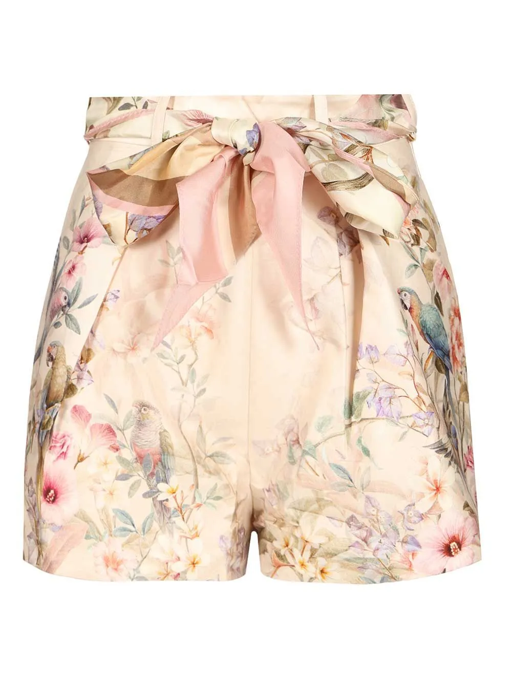 Rebellion Shorts With Pleats Trousers Beige sold by Wanan Luxury