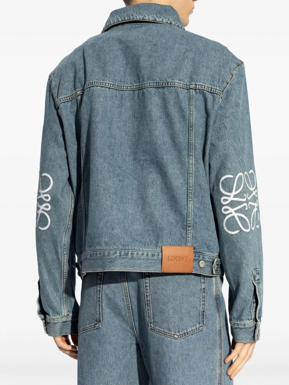 Anagram Denim Jacket sold by Wanan Luxury product image thumbnail 4