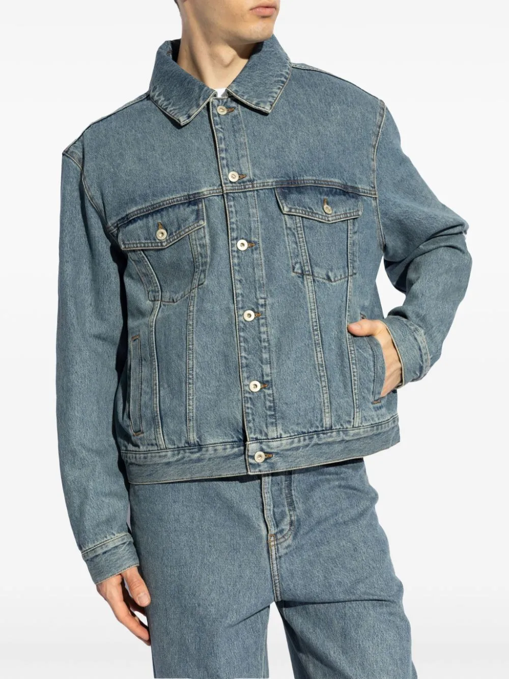 Anagram Denim Jacket sold by Wanan Luxury product image thumbnail 2
