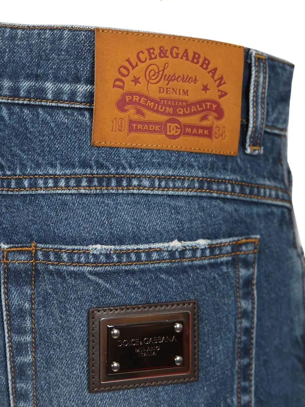 Denim Pants Jeans Blue sold by Wanan Luxury product image thumbnail 5