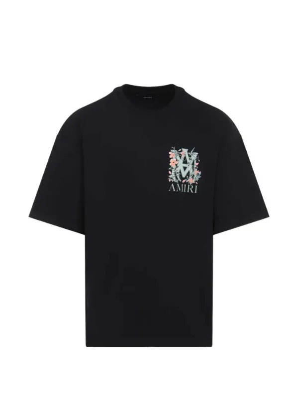 Floral Logo T-Shirt sold by Wanan Luxury