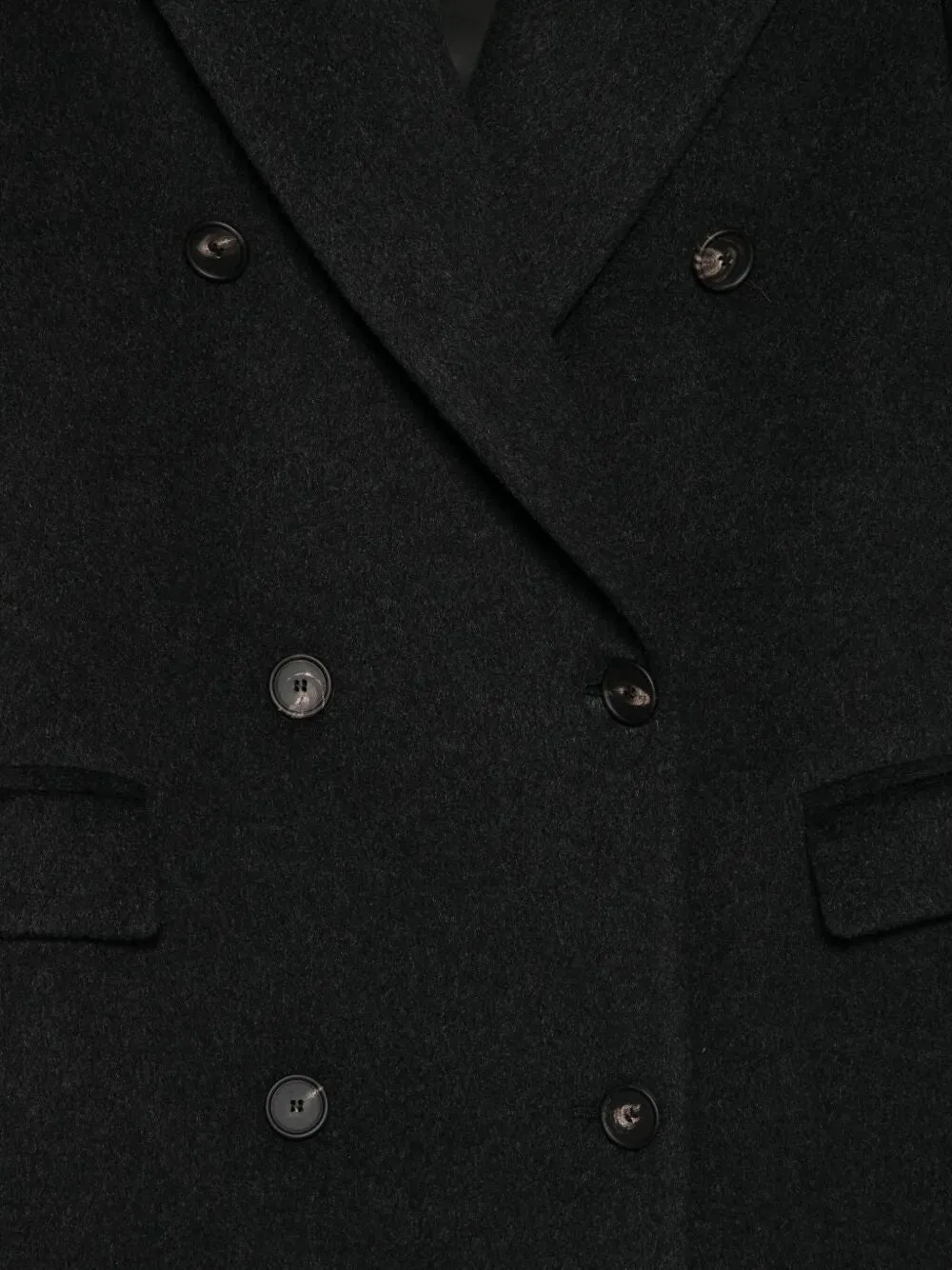 Double Breasted Cashmere Coat sold by Wanan Luxury product image thumbnail 3