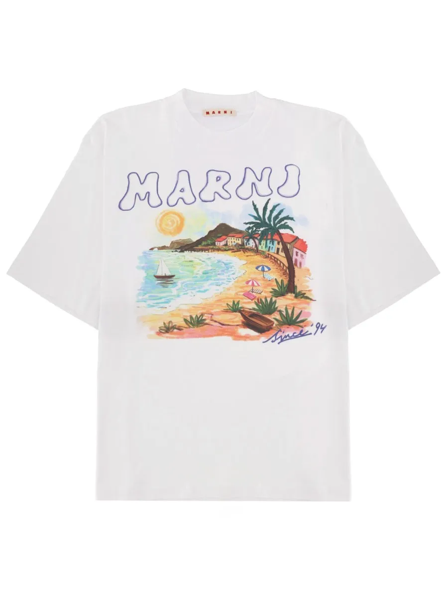 T-Shirt With Print sold by Wanan Luxury