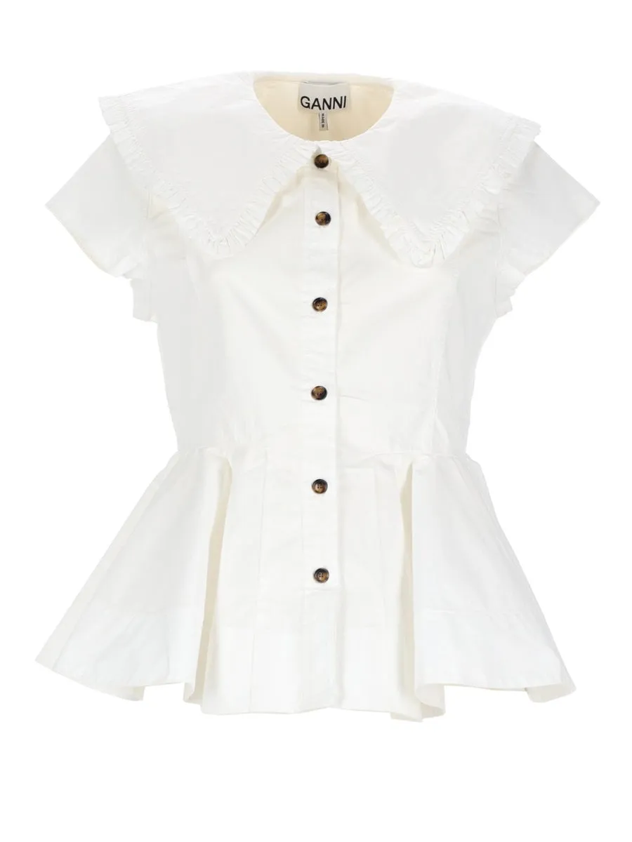Ruffle Shirt sold by Wanan Luxury