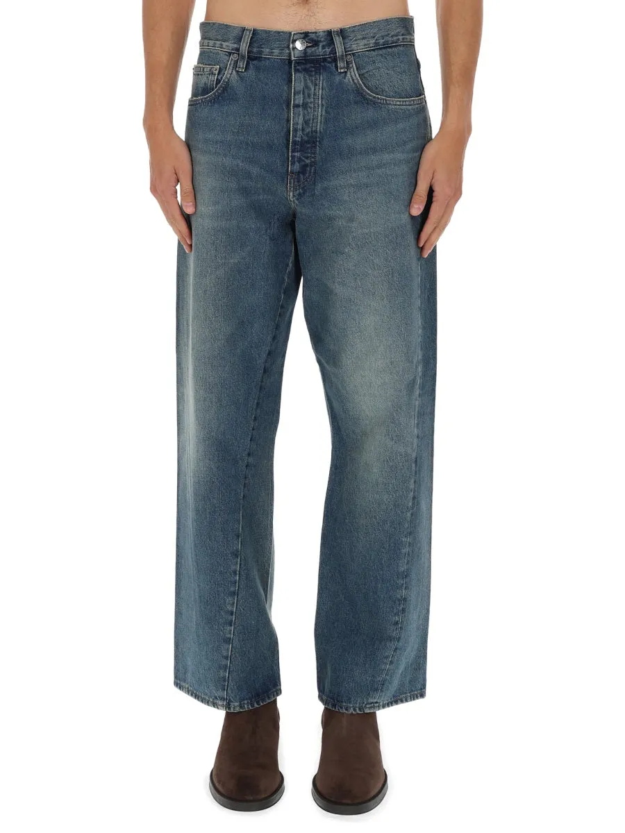 "Wide Twist" Jeans sold by Wanan Luxury product image thumbnail 5