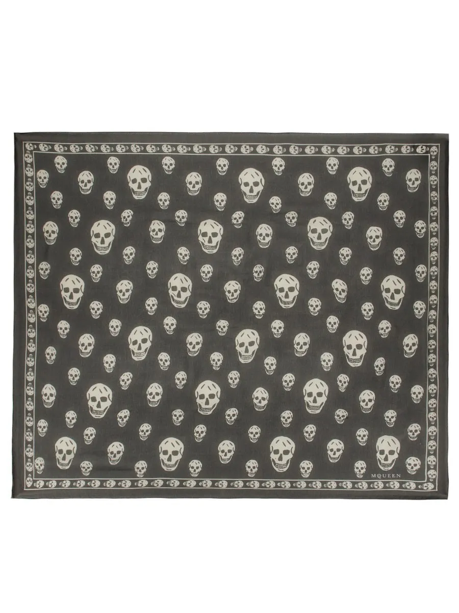 "Skull" Scarf sold by Wanan Luxury