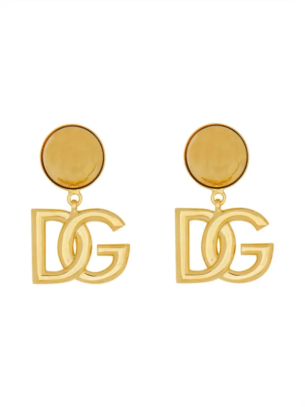 Dg Logo Earrings sold by Wanan Luxury